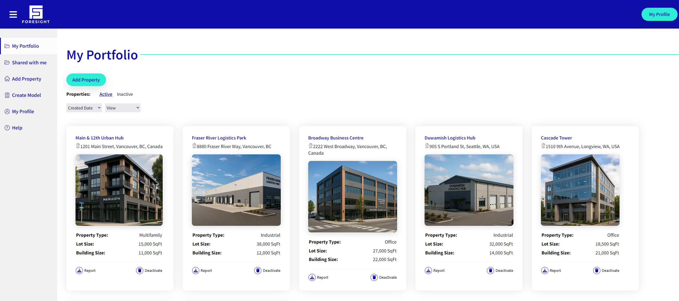 Detailed property insights and analysis tools for independent commercial real estate professionals